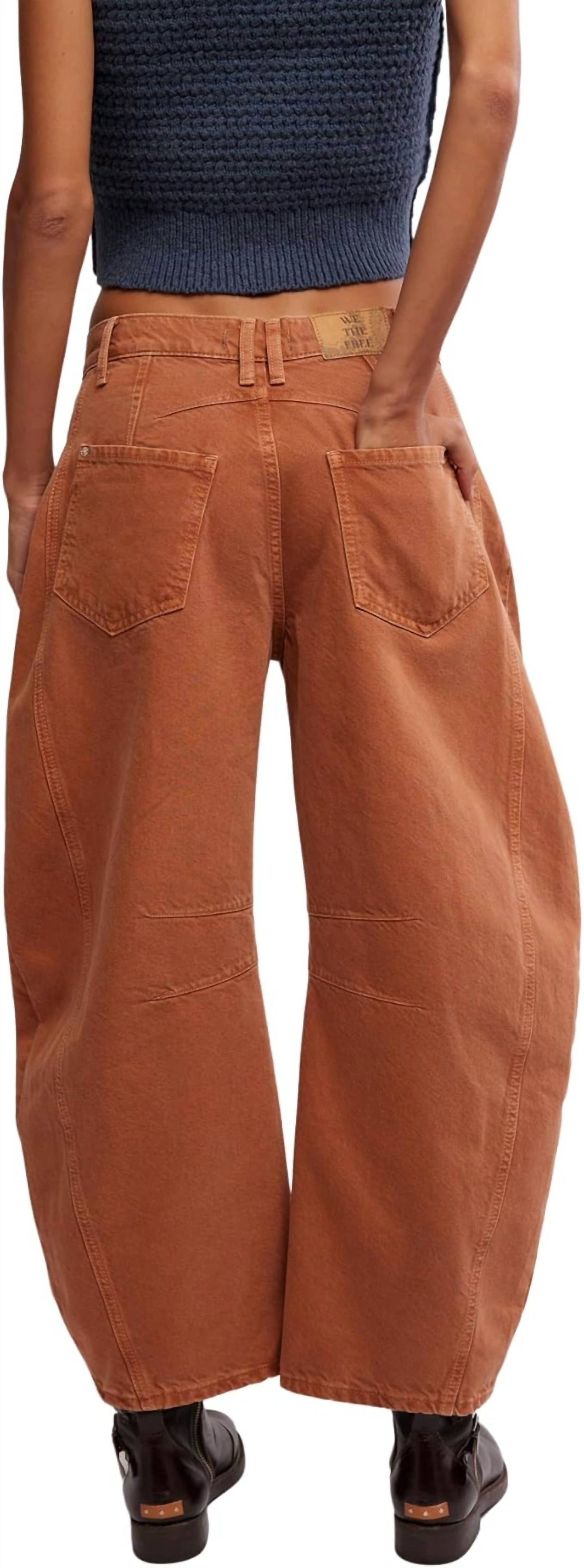 Free People - Good Luck Barrel Jeans