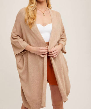 Bluivy - Ayla Wide Sleeve Open Front Cardigan