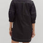 Entro - Zip Lantern Sleeve Mini Dress