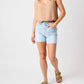 Judy Blue - Raw Hem Destroy Back Jean Shorts