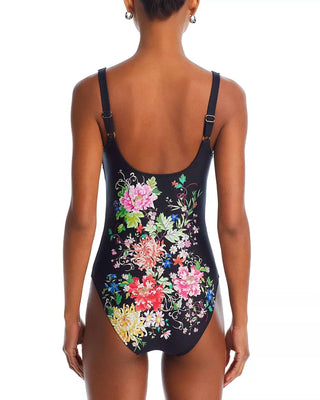 Johnny Was - Macacão Metalli Notte One Piece Tank