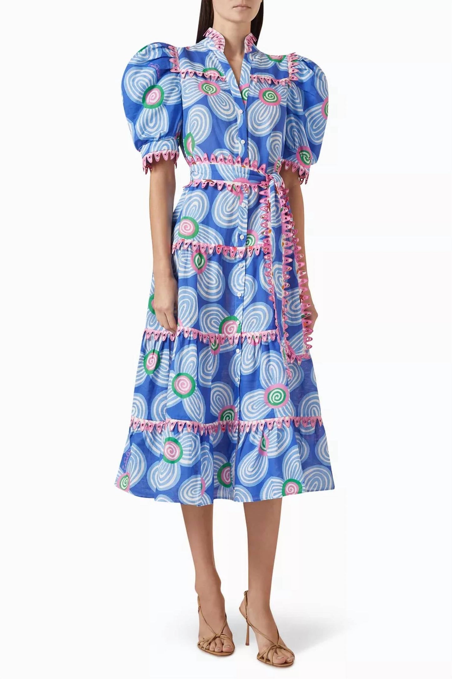 Celia B - Lottie Printed Midi Dress