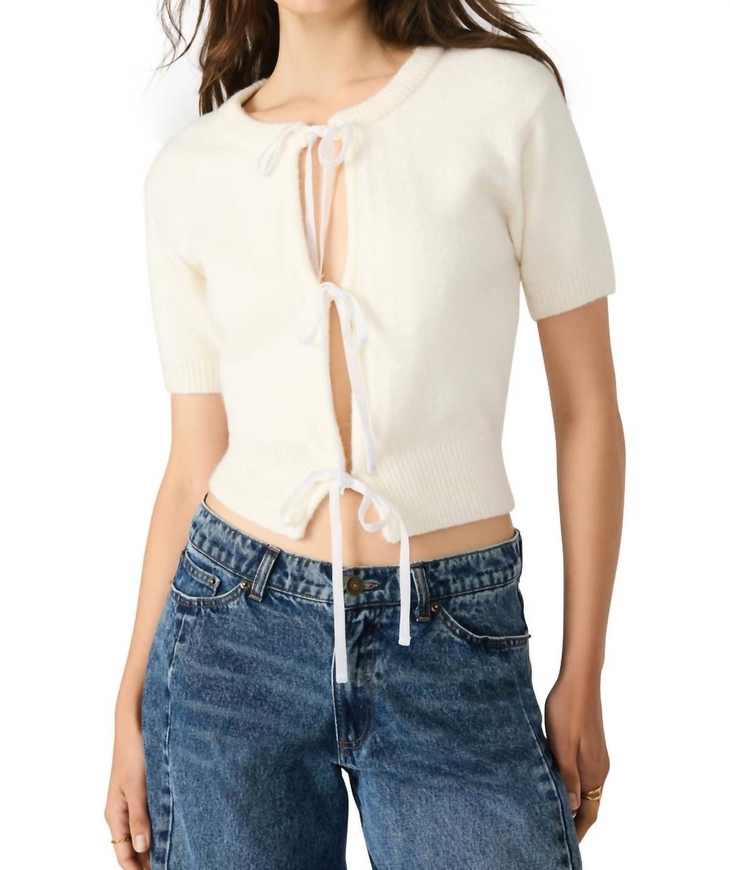 Steve Madden - Sereia Front-tie Cardigan