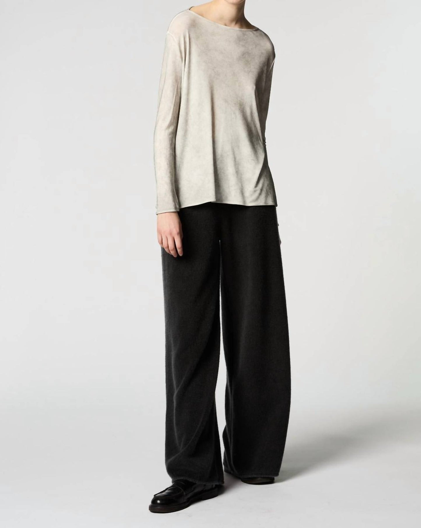 Avant Toi - Dirty Effect Long Sleeve Tee