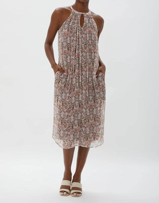 Vestido Moore Column Ecru