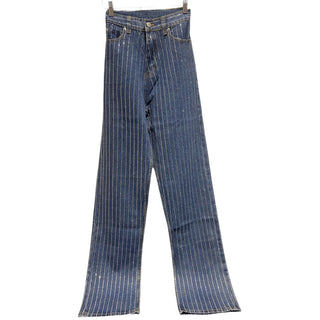 Beulahstyle - Calça jeans feminina com strass