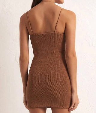 Z Supply - Azure Crinkle Knit Mini Dress