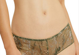 Shorts masculino de tule bordado Etam tamanho 12 em verde-oliva caqui da Nordstrom