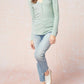 Entro - Long Sleeve V-Neck Top