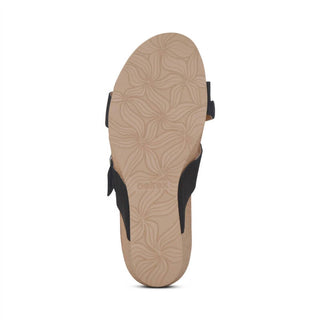 Aetrex - Sandálias femininas Kimmy Arch Support Wedge