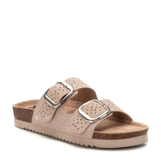 Xti - Sandálias femininas com fivela dupla