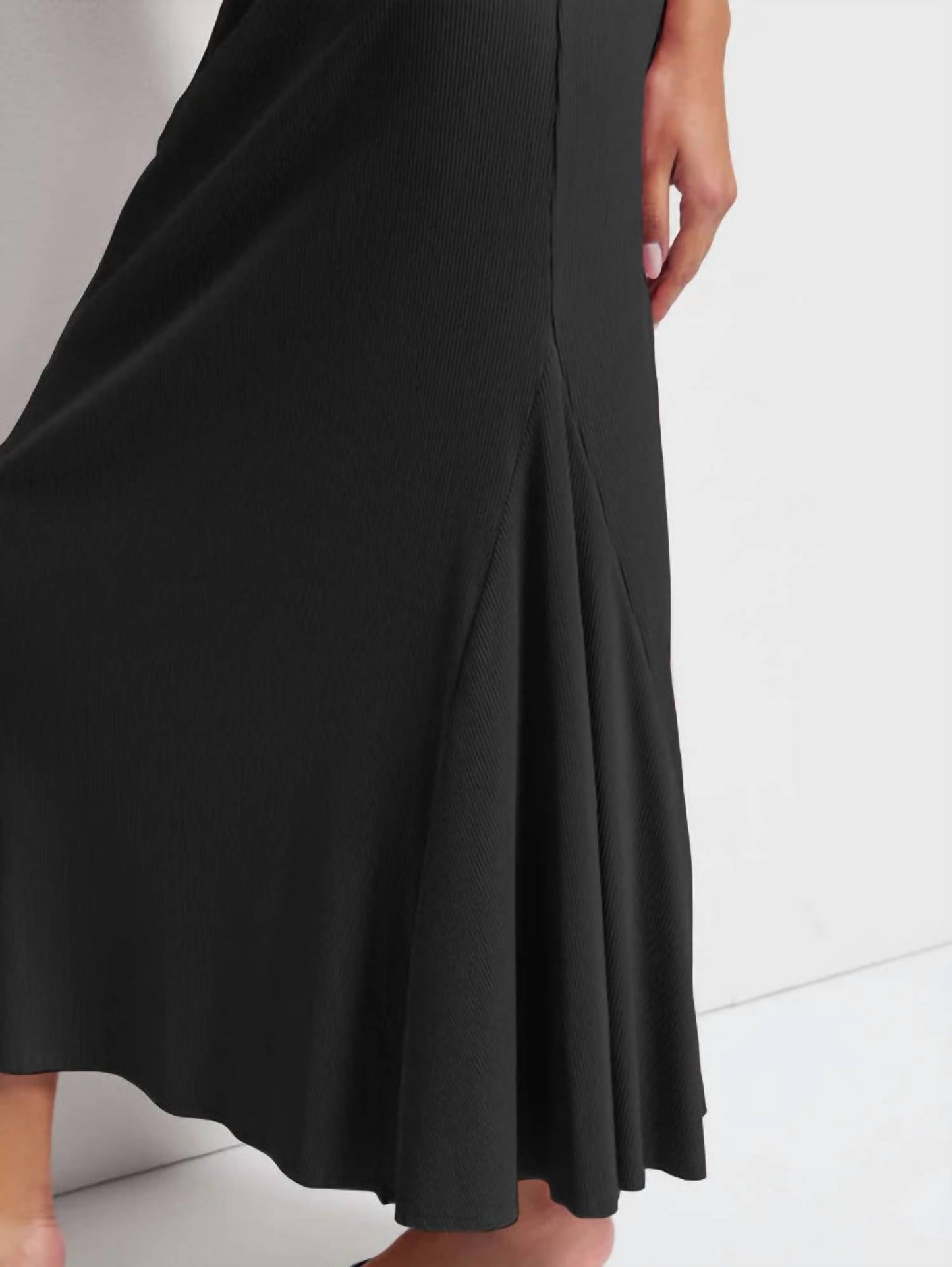 Nation Ltd - Melani Ribbed Long Skirt