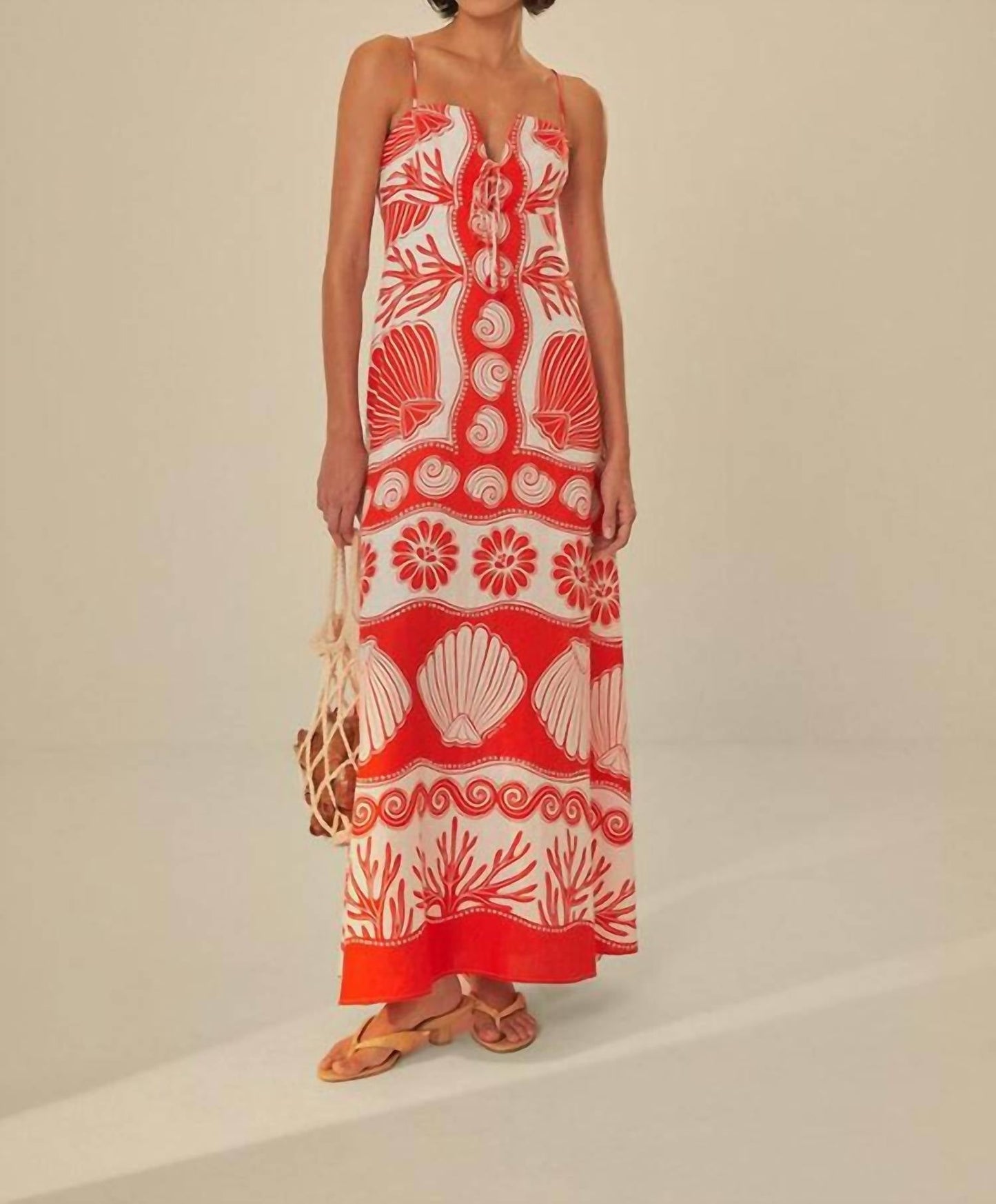 Farm Rio - Ainika Shell Maxi Dress