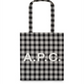 Bolsa Tote Lou Cotton Feminina Apc Preta Tamanho Único