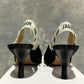 Dior J'adior Slingback Scarpin Feminino Preto Tamanho 38,5