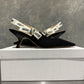 Dior J'adior Slingback Scarpin Feminino Preto Tamanho 38,5