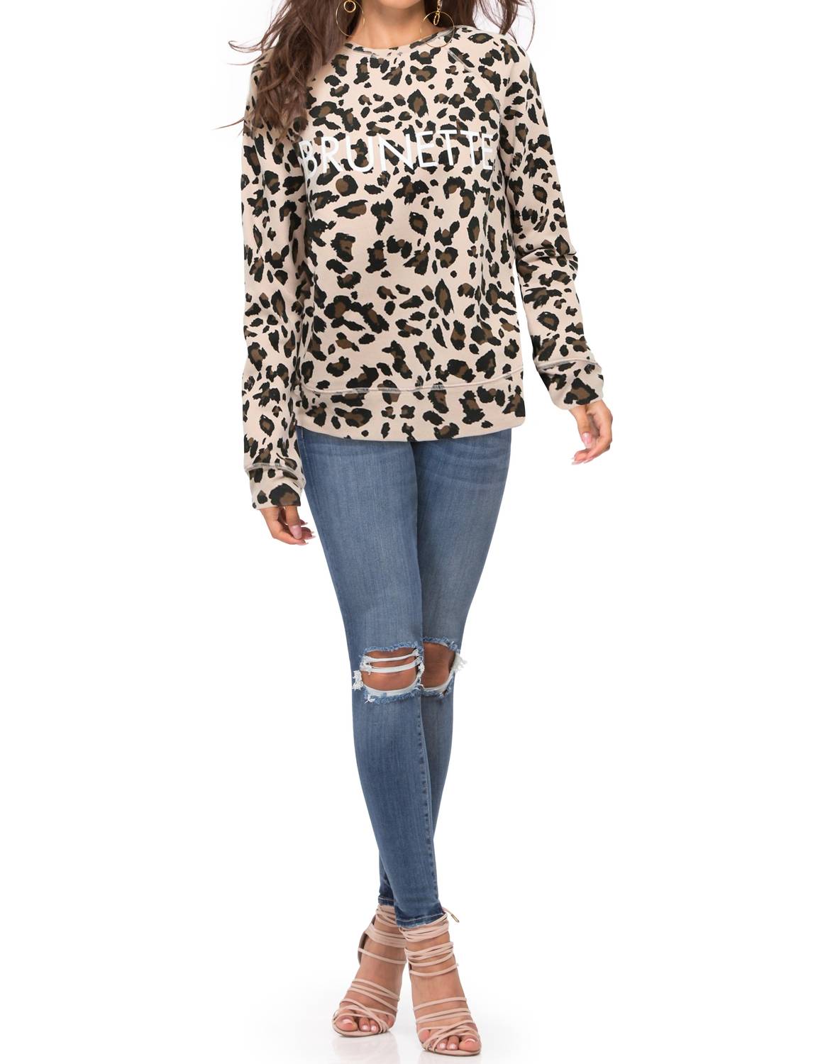 Brunette The Label - Middle Sister Crewneck Top