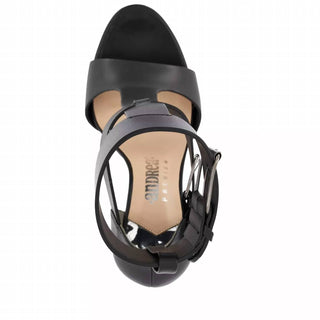 Andrea - Sandália de salto alto feminina premium com fivela dupla
