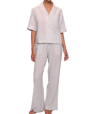 Eberjey - Conjunto de pijama relaxado Náutico