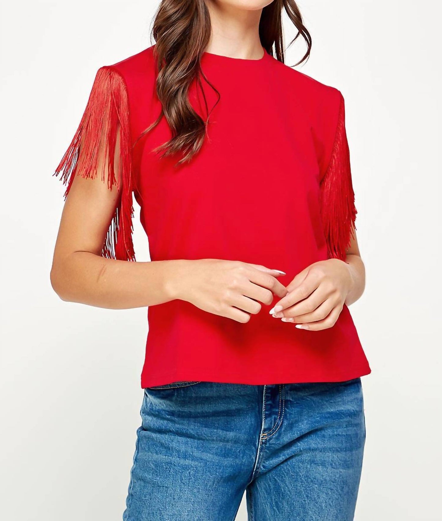 Tcec - Fringe Detail Top