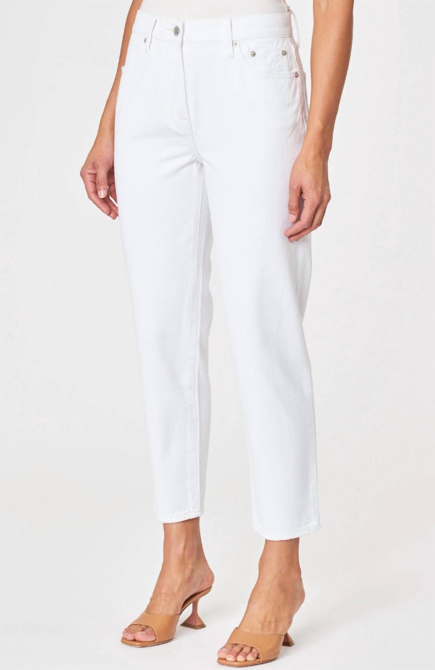Pistola - Presley High Rise Relaxed Crop Jeans