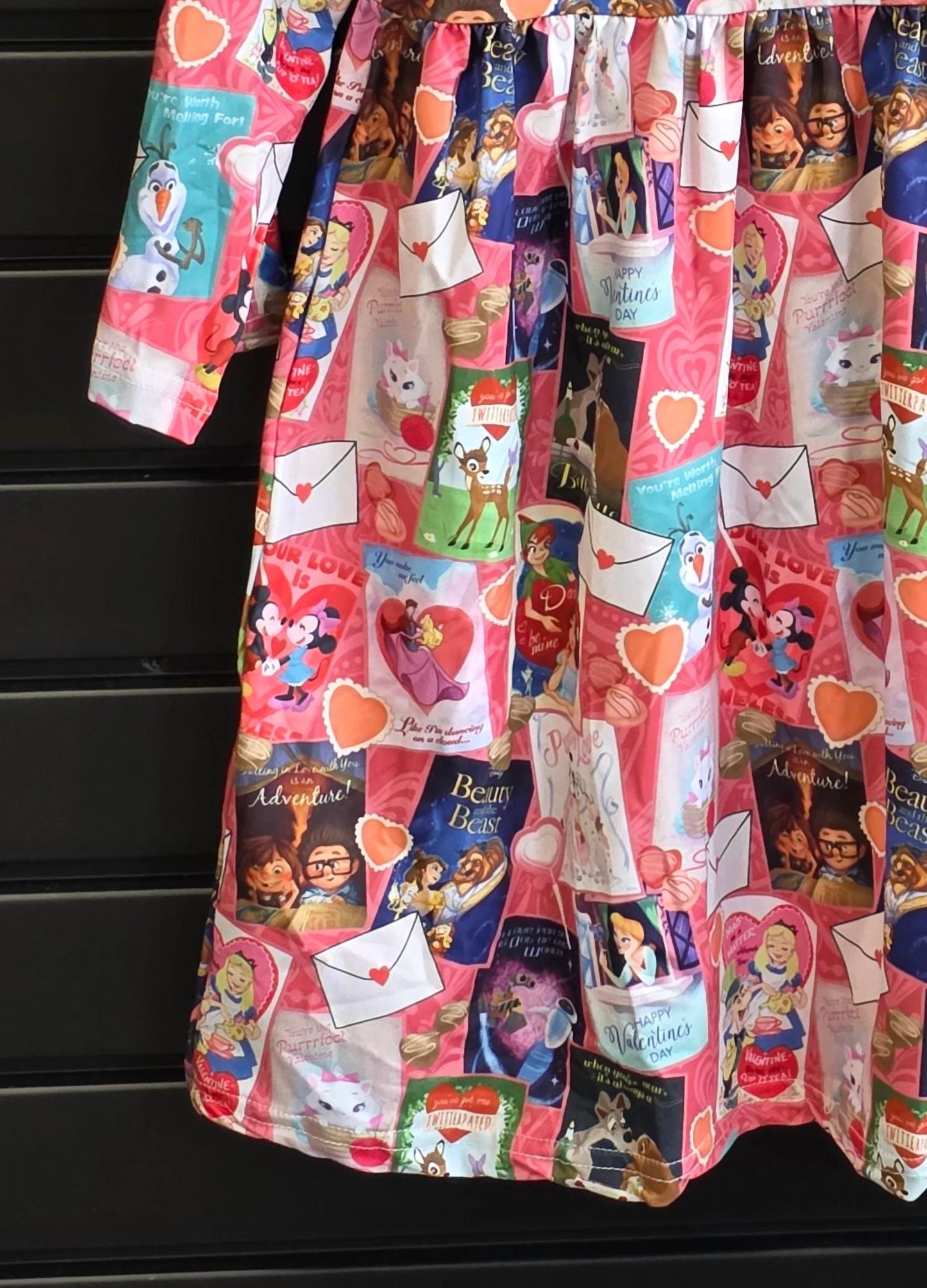 Aier Wholesale - Girl's Love Letters Mini Dress