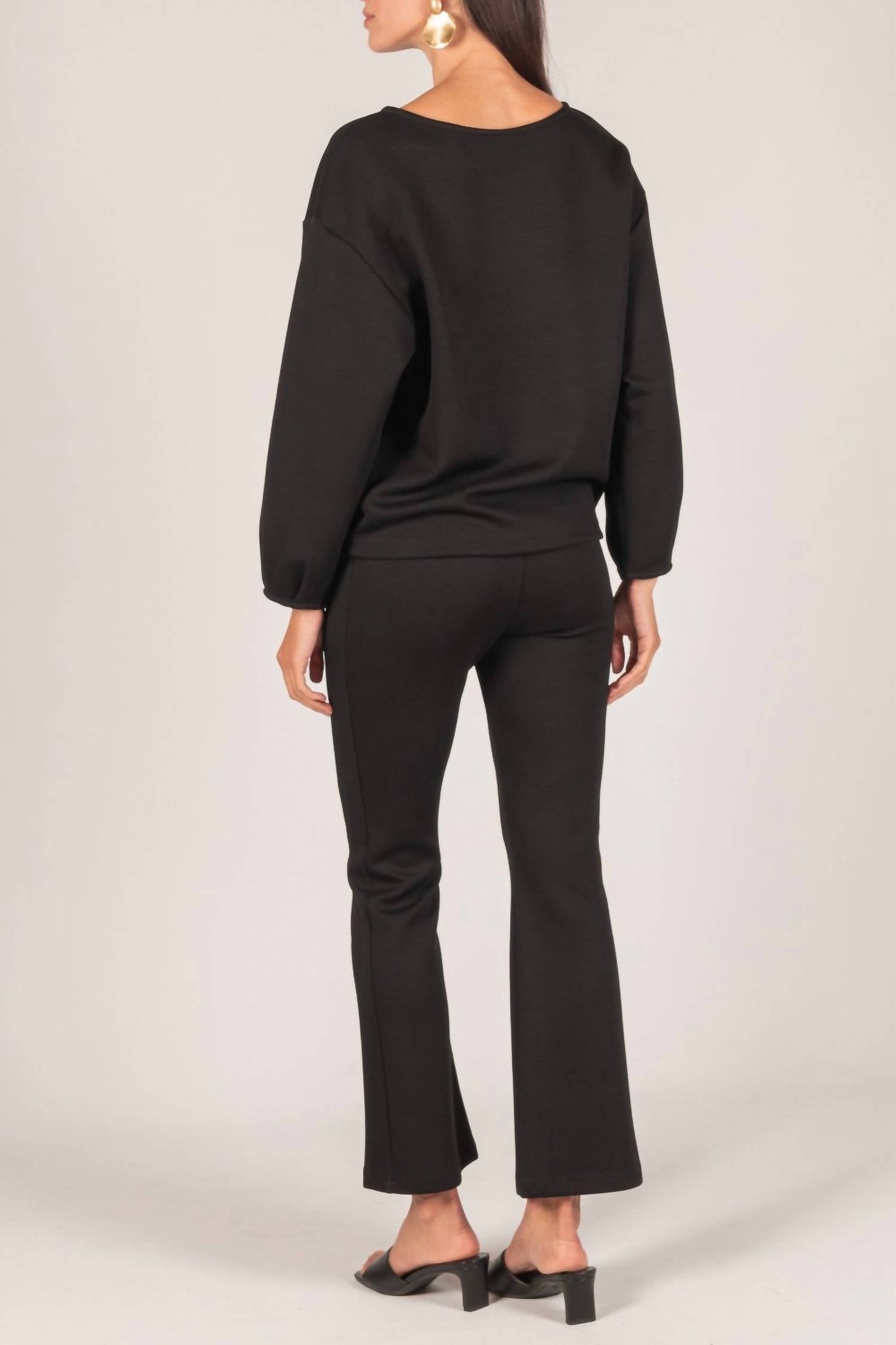 P.Cill - Butter Modal Fitted Flares Trouser