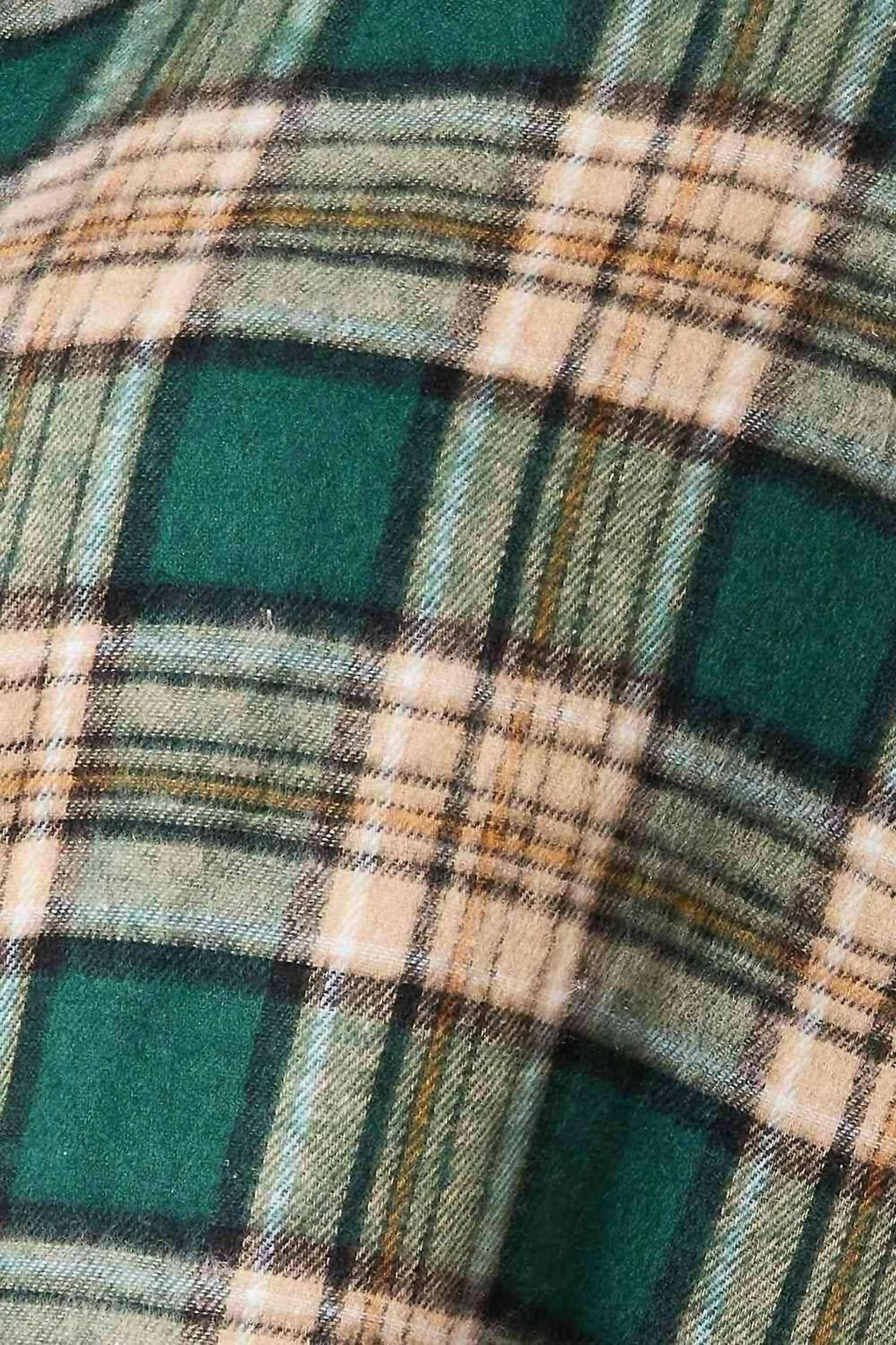 Double Take - Effortlessly Elegant Plaid Collared Shirt