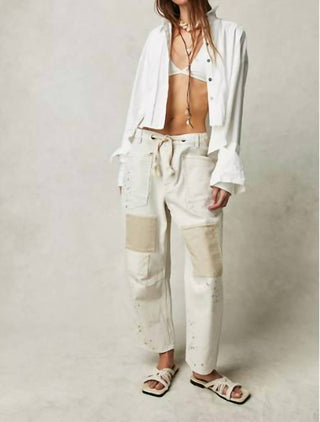 Free People - Calça Jeans We The Free Moxie Pull-On Barrel