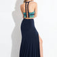 Rachel Allan - Beaded Jersey Two-piece Evening Gown