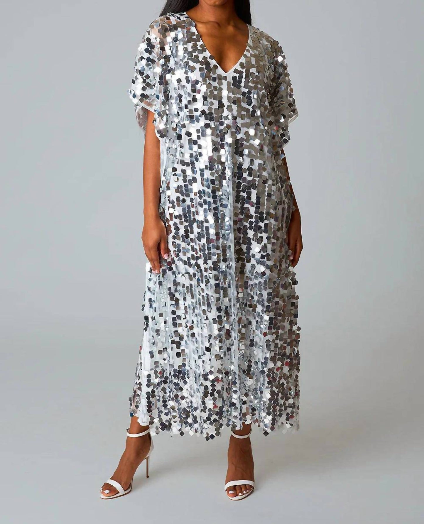 Buddylove - Atlas Sequin Caftan Maxi Dress