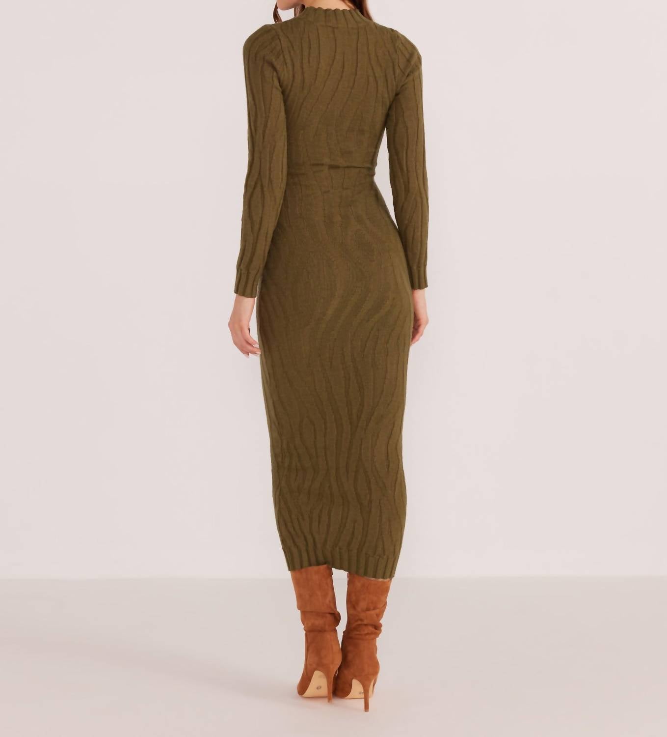 Minkpink - Elara Knit Midi Dress