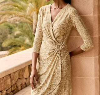 Tommy Bahama - Vestido envelope falso Clara Playa Python