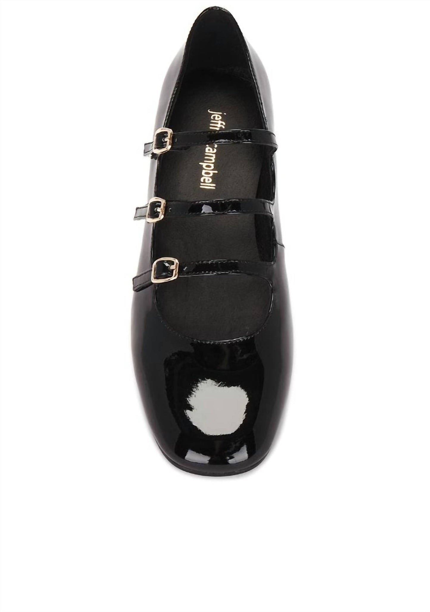 Jeffrey Campbell - Marcie Mary Jane Leather Heel Pump
