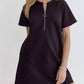 Entro - Feeling Like a Boss Textured Dress