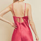 Dress Forum - Sleeveless Satin Mini Dress