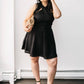 Steve Madden - Wrap Neck Mini Dress