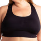 On The Plus Side - Plus Size Seamless Sports Bra