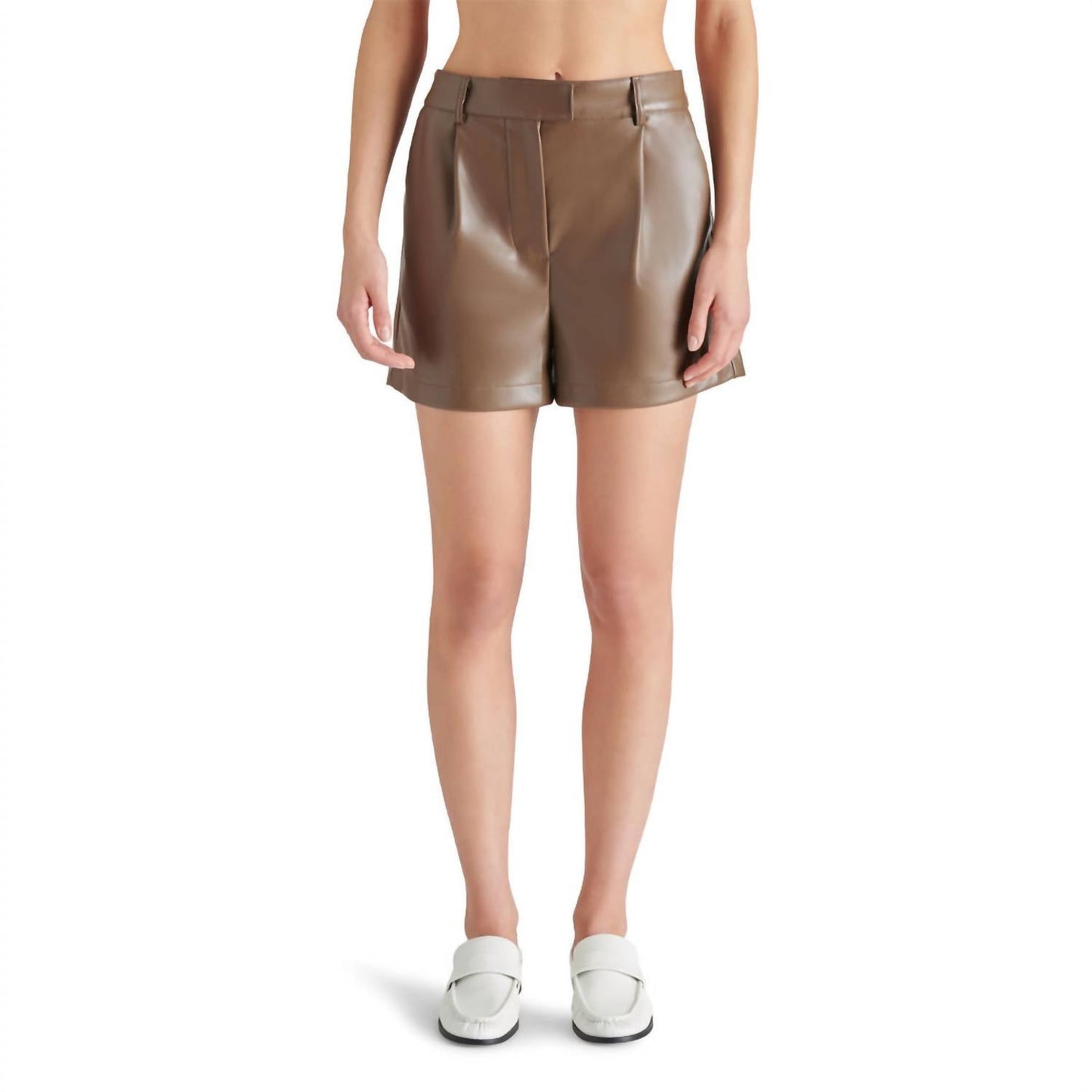 Steve Madden - Imelda Vegan Leather Shorts