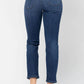 Judy Blue - ZigZag Button Fly Boyfriend Jean