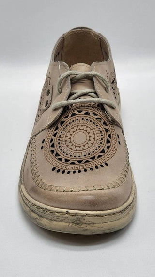 Kcr Group - Sapatos femininos de couro de cano baixo e atemporais