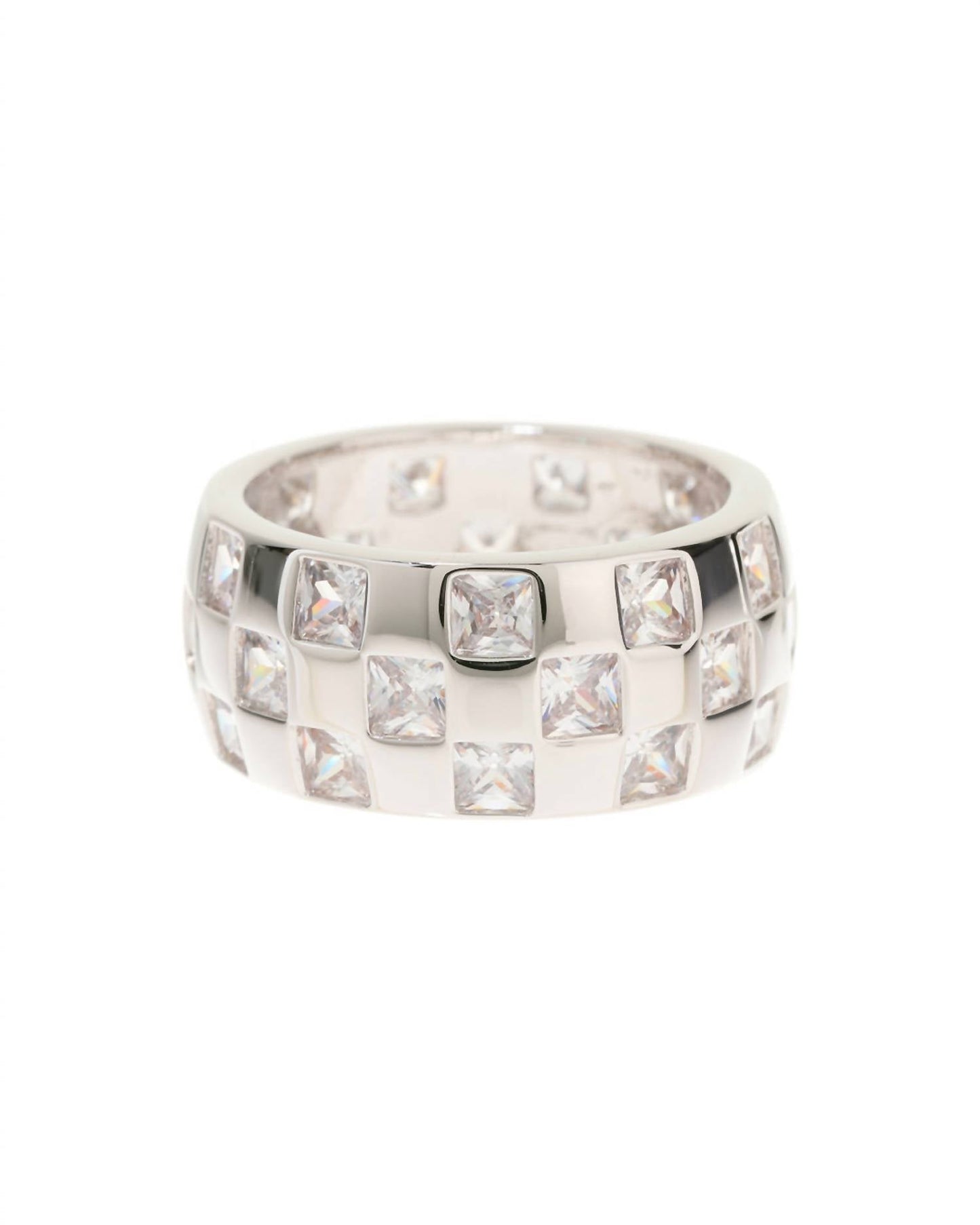 Luv Aj - Checkerboard Cigar Band Ring