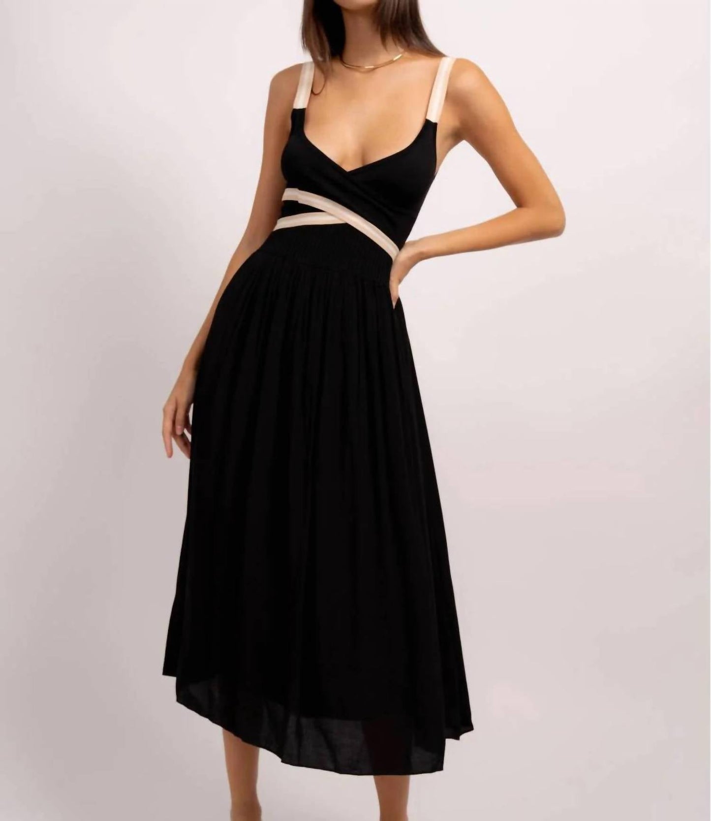 Central Park West - Zayn Pleated Midi Dress