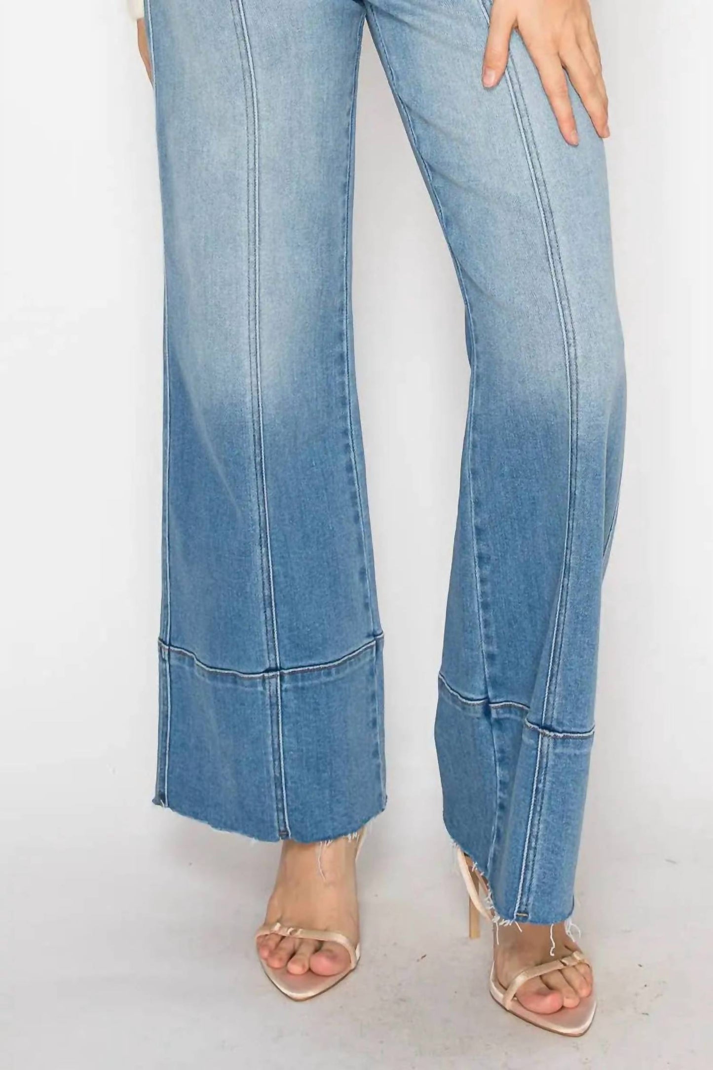 Artemis Vintage - Savannah Tummy Control Slim Palazzo Jeans