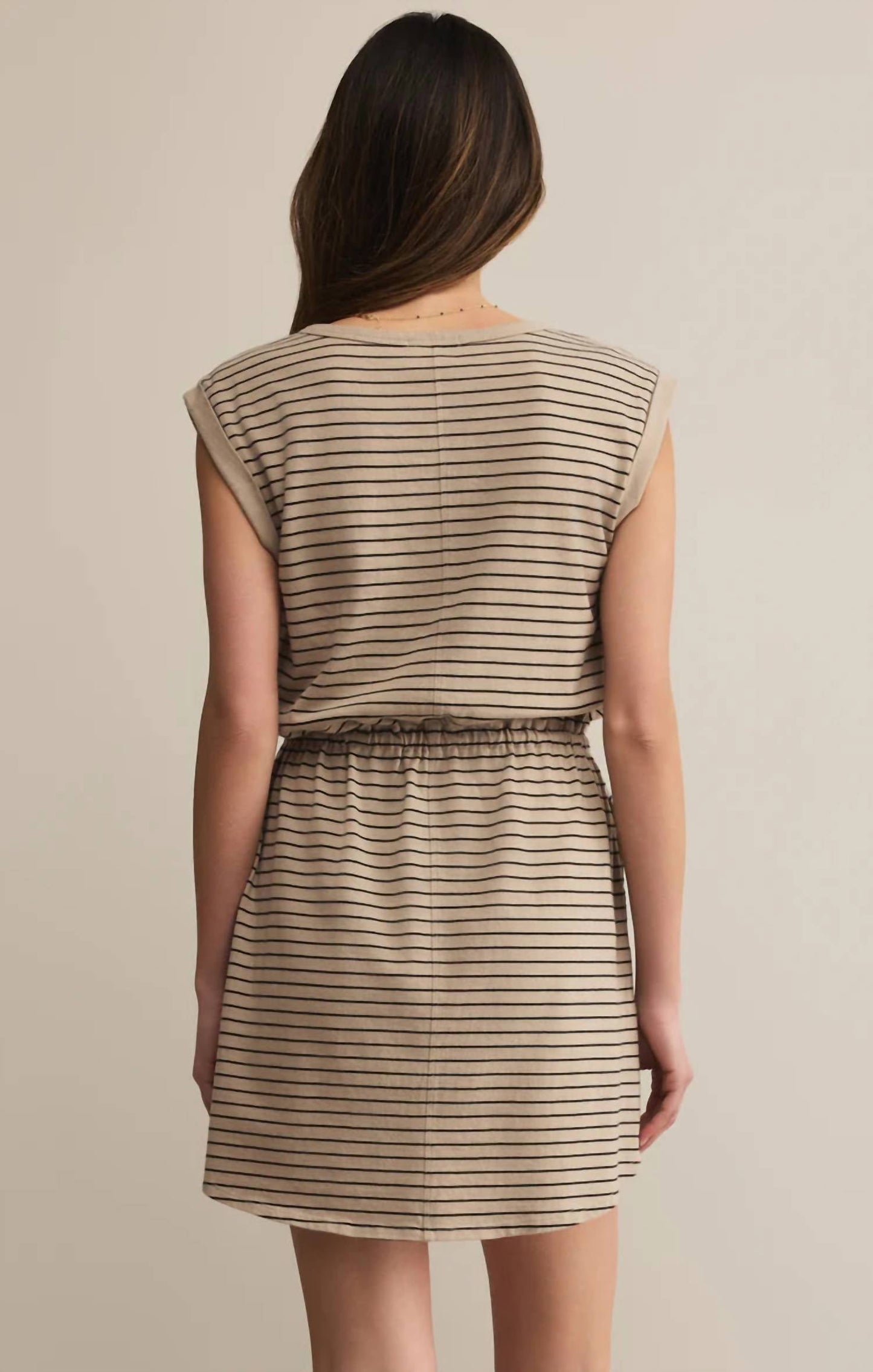 Z Supply - Dayshift Cotton Striped Mini Dress