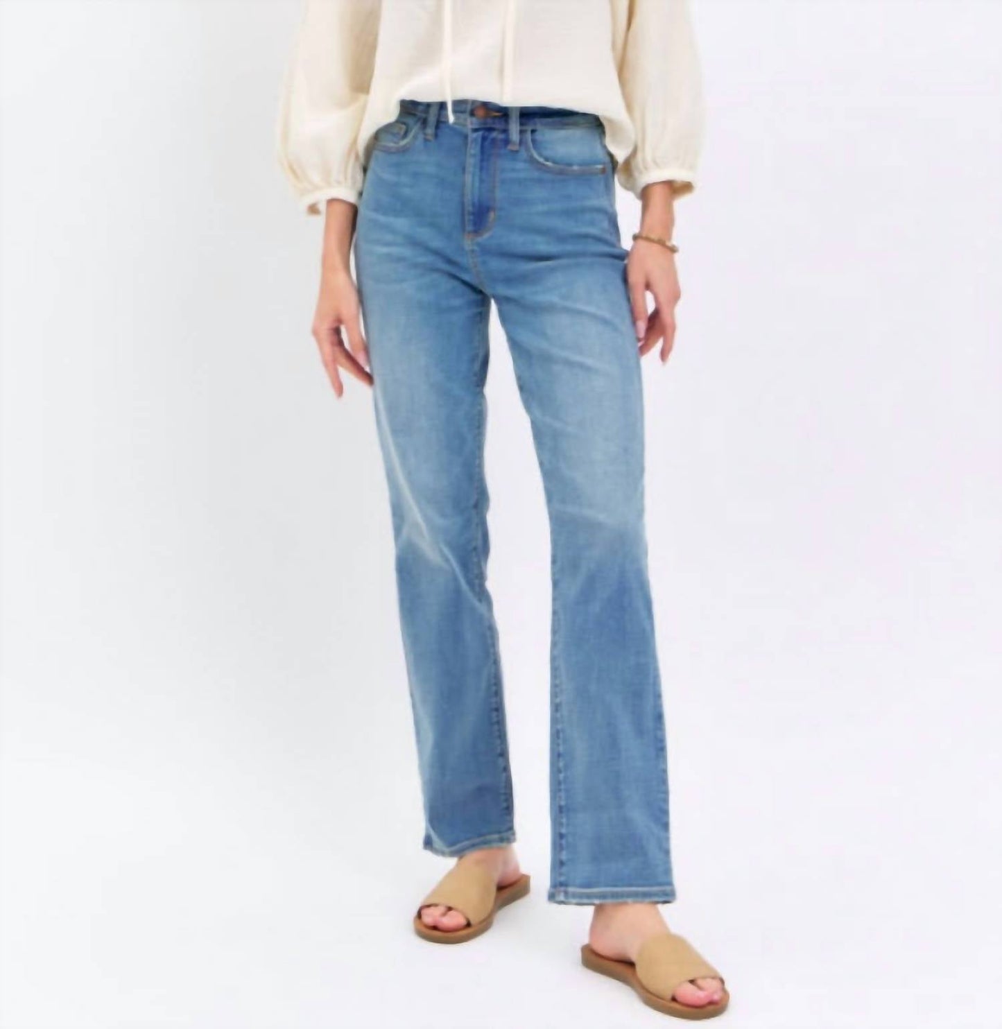 Judy Blue - Women's High Rise Straight Leg Jeans