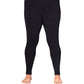 On The Plus Side - Plus Size Solid Cotton Lycra Leggings