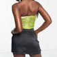 As You - Ruffle Pleated Bandeau Top