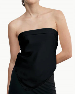 Enza Costa - Fluid Twill Scarf Top