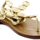 Sam Edelman - Women's Deirdre Strappy Medallion Thong Flat Fashion Sandals